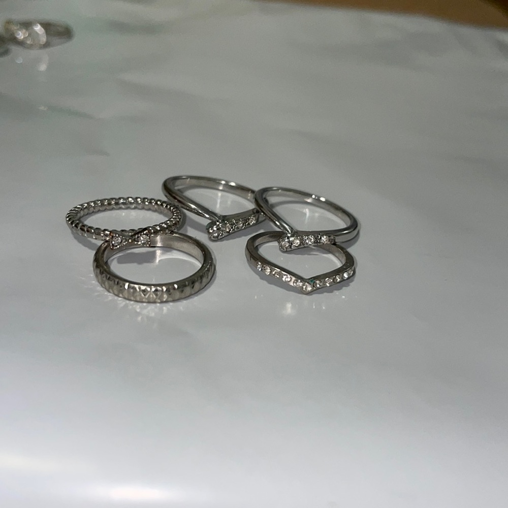 Midi rings SET